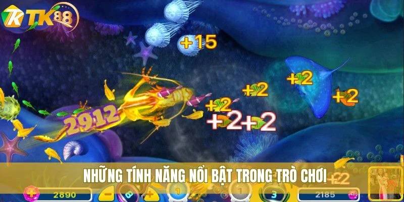 Học mẹo chơi bắn cá tại TK88 để nâng cao kỹ năng săn cá 2 Những tính năng nổi bật trong trò chơi